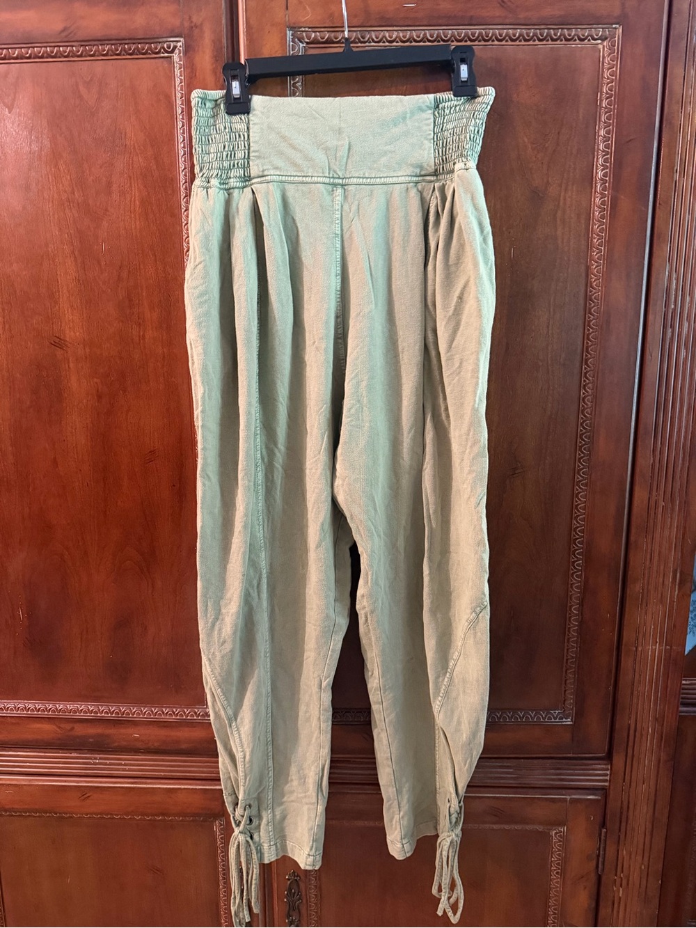 Free people Sage Green Drawstring Harem Pants